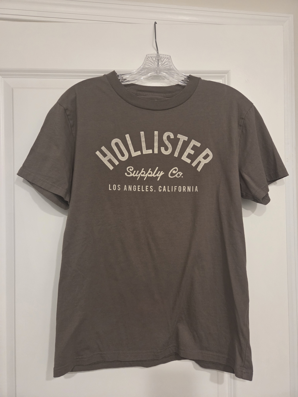 Hollister Crewneck Logo Tee - Olive